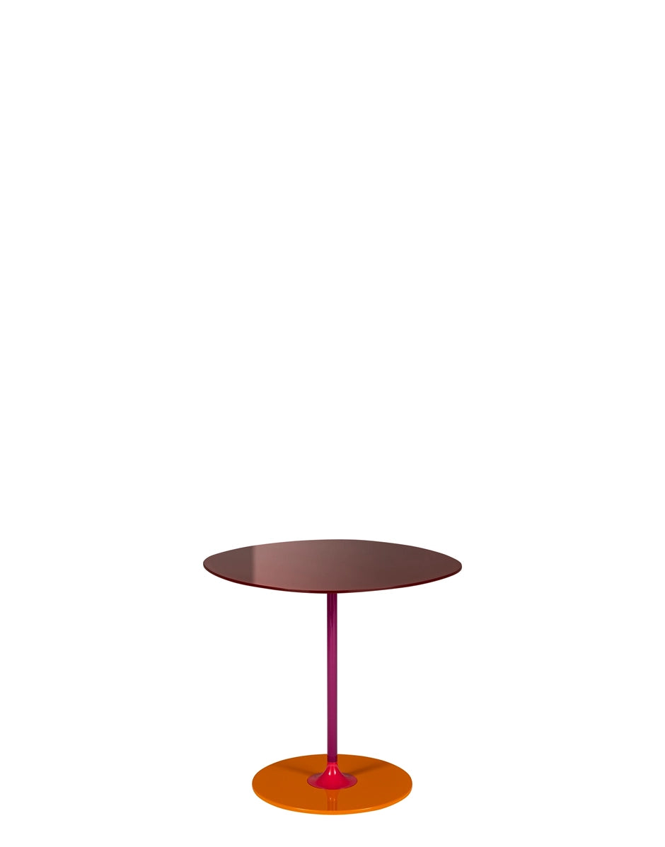 Kartell Thierry Glass Side Tables