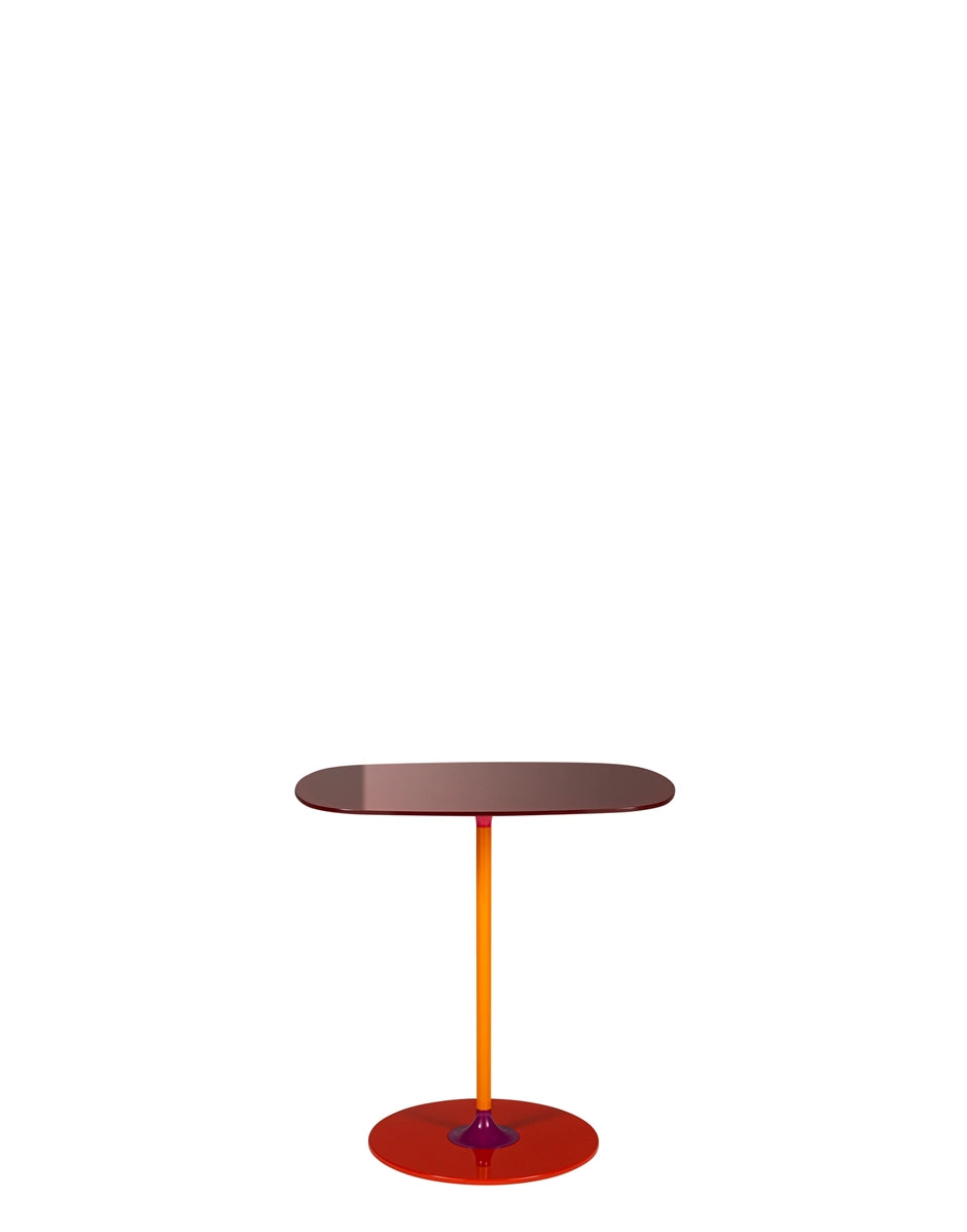 Kartell Thierry Glass Side Tables