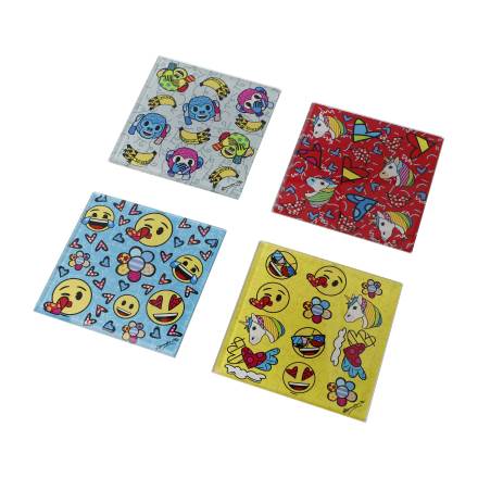 Goebel Emoji Coaster Set