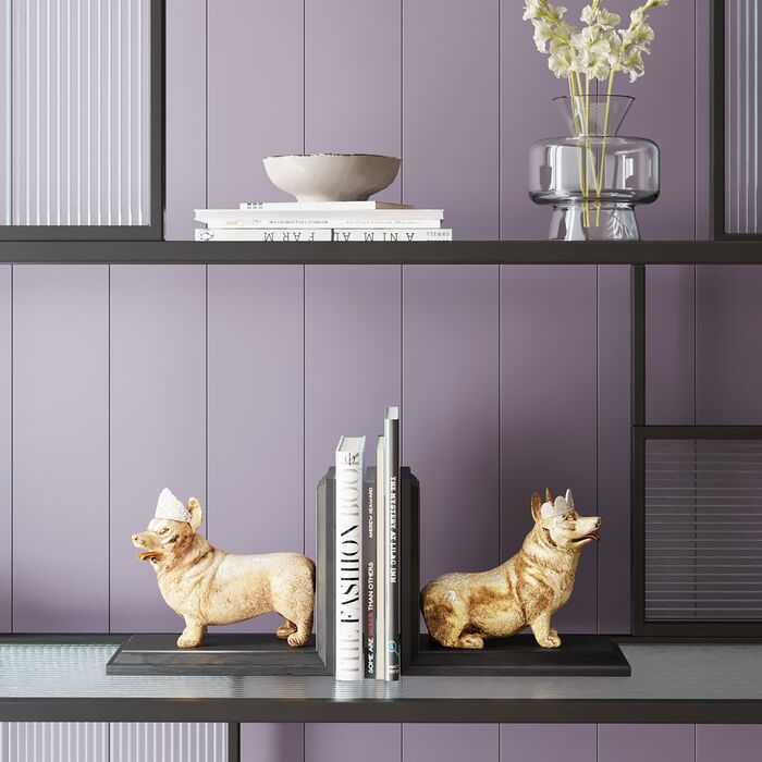 Corgi Bookends