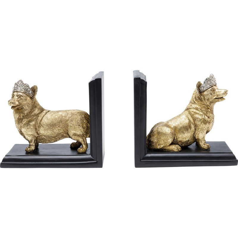 Corgi Bookends