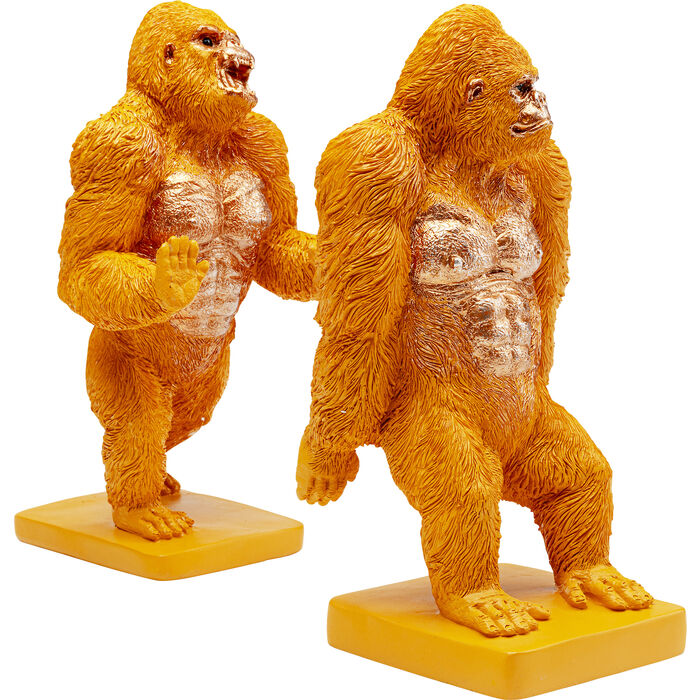 Gorilla Bookends Set