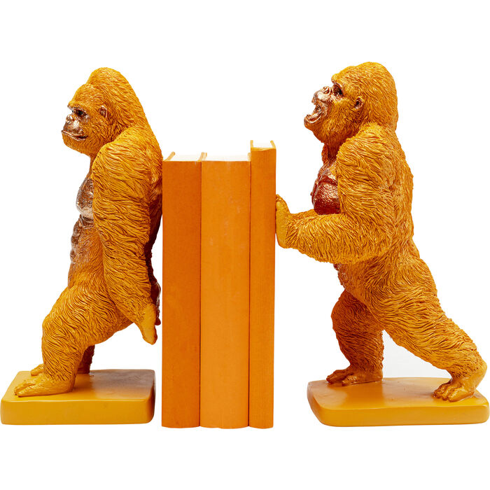 Gorilla Bookends Set