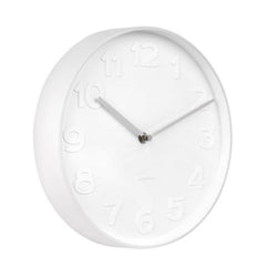 MR White Wall Clock