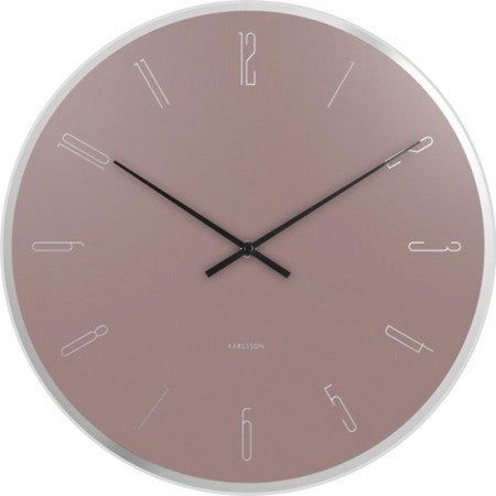 Glass Wall Clock