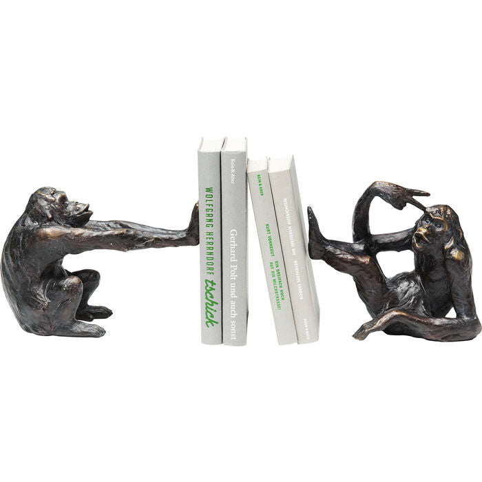 Monkey Bookend Set