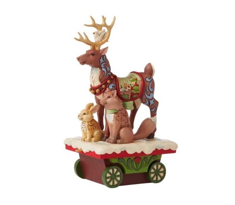 Reindeer Train Car